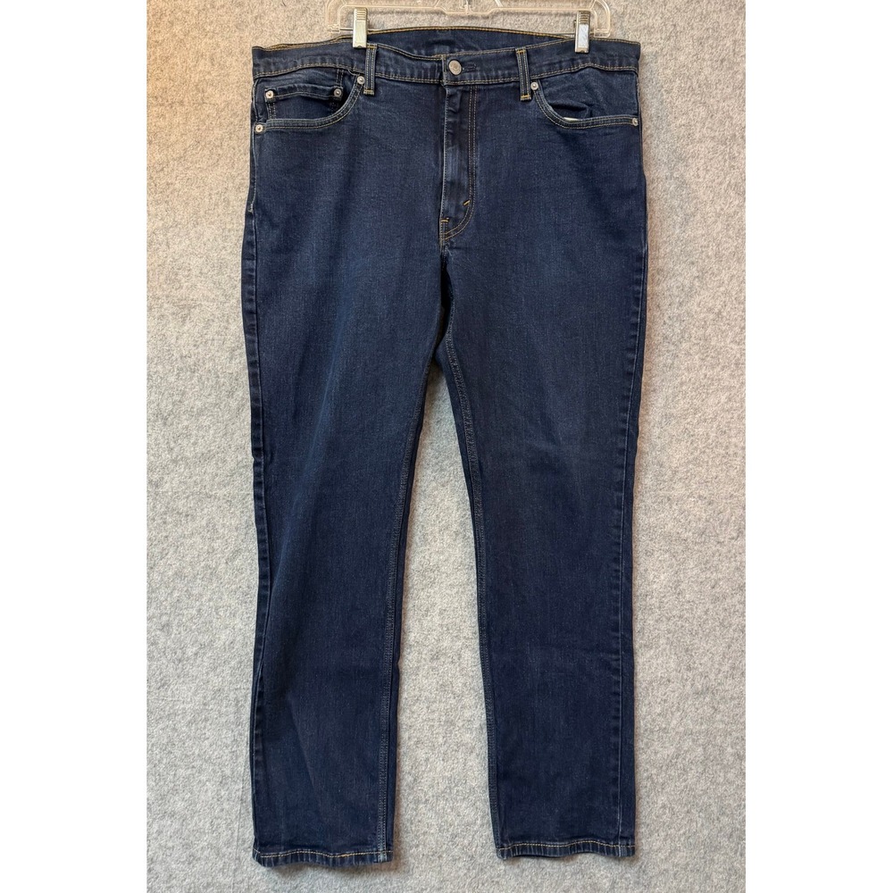 Levis 511 Slim Fit Jeans Mens 38x32 Dark Indigo Blue Waterless Denim Pants